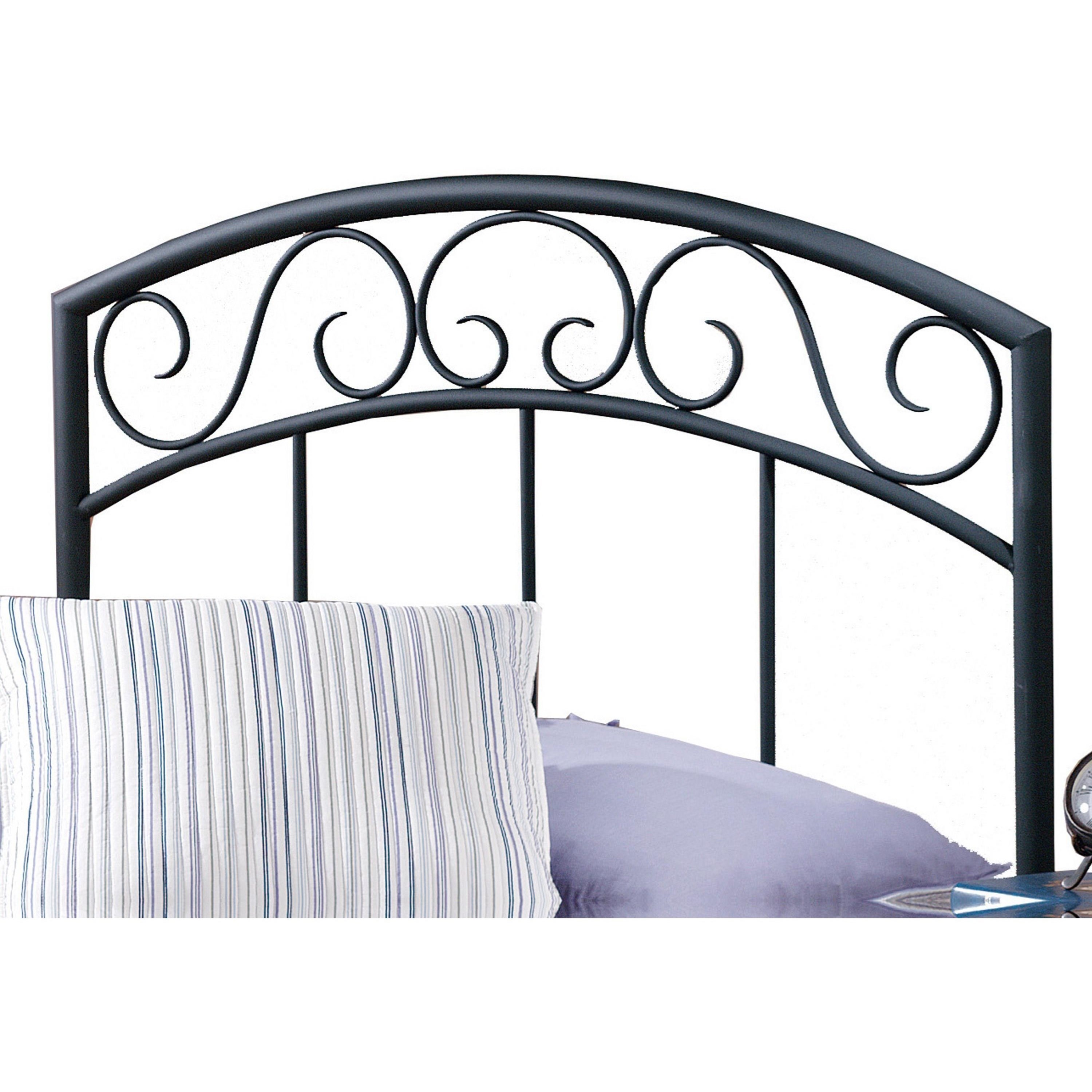 Hillsdale Metal Beds 29849 Full/Queen Wendell Headboard Rails not included Esprit Decor